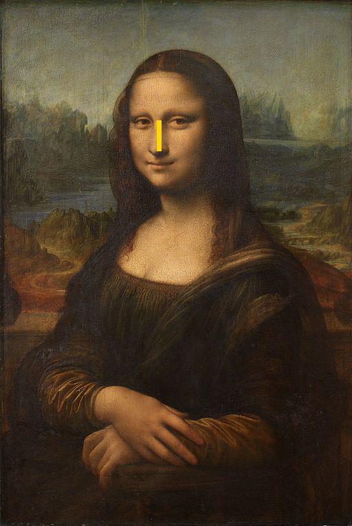 defaced mona lisa