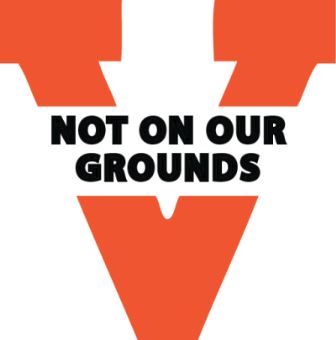 not on our grounds