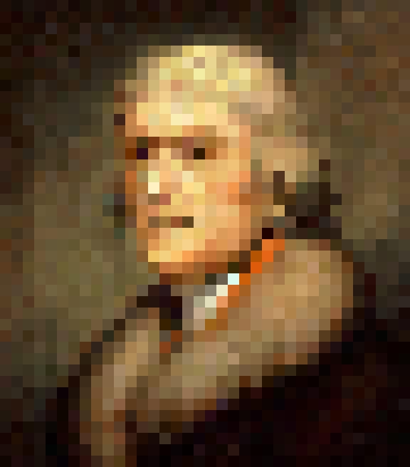 pixelated Thomas Jefferson