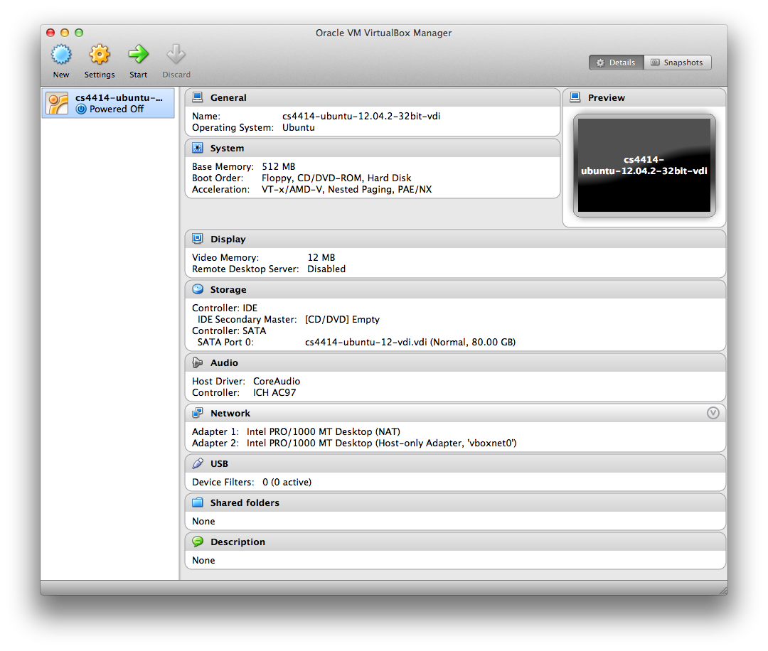 Virtualbox Virtualbox