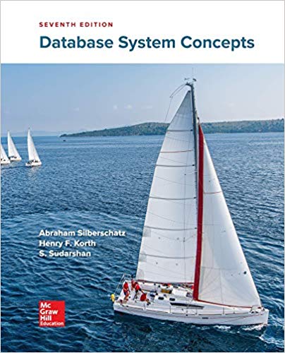 image showing the Database System Concepts textbook cover page