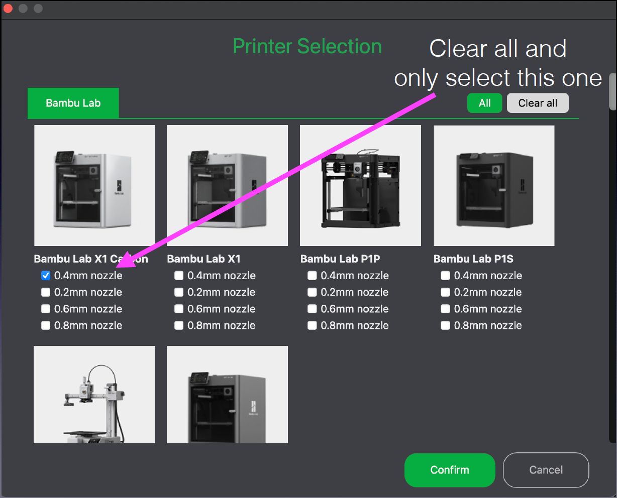 Bambu Studio Printer settings 