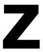 letter z in veranda