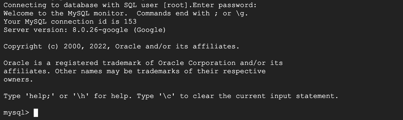 image showing how to connect to an instance